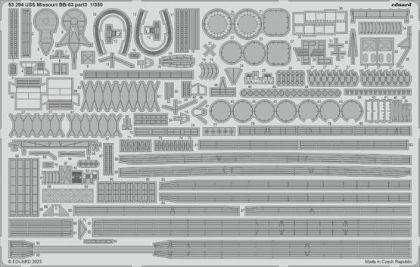 1:350 USS Missouri BB-63 part 3