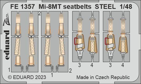 1:48 Mi-8MT seatbelts STEEL