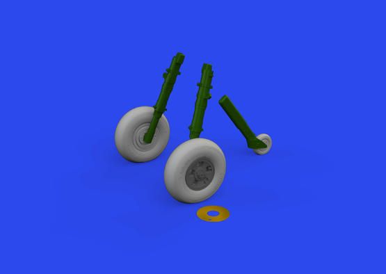 1:24 Spitfire Mk.IX wheels 5spoke