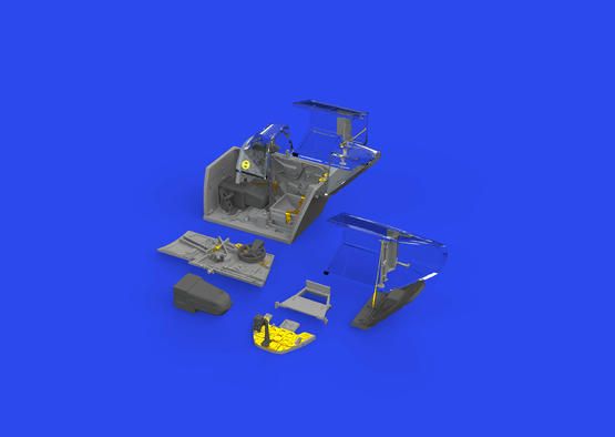 1:48 Bf 109G-6 cockpit PRINT