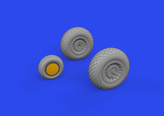 1:48 B-25J wheels