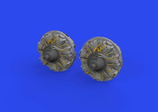 1:48 B-25J engines PRINT