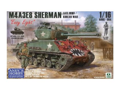 1:16 M4A3E Sherman Easy Eight - Late War / Korean War