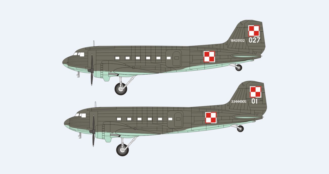 1:144 Li-2 in Polish service