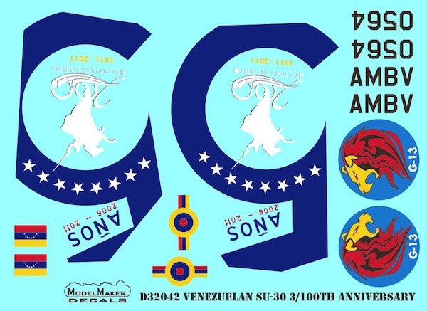 1:32 Venezuelan Sukhoi Su-30