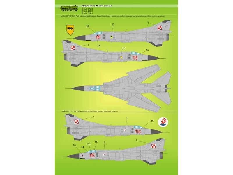 1:48 MiG-23MF in Polish service