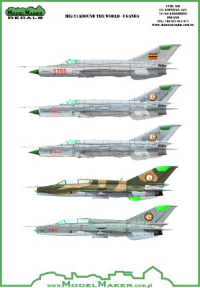 1:48 MiG-21 around the world - Uganda