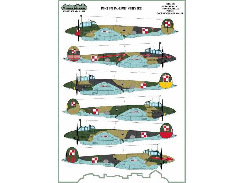 1:48 Pe-2 In Polish Service