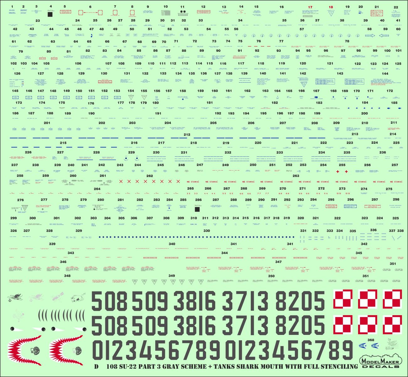 1:72 Su-22 in Polish service part 3 gray scheme