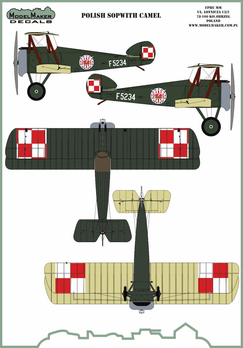 1:72 Polish Sopwith Camel
