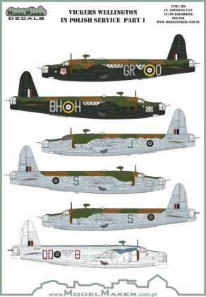 1:72 Vickers Wellington in Polish service part I