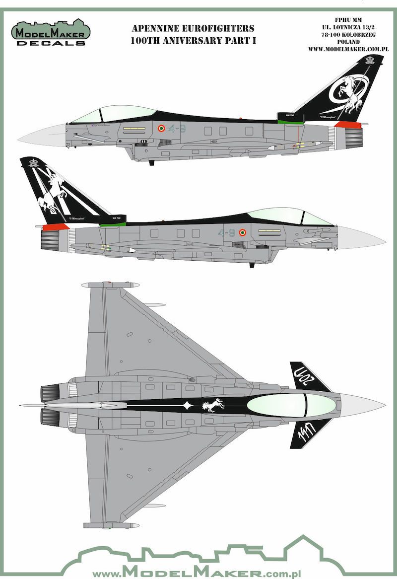 1:72 Apennine Eurofighters Part I