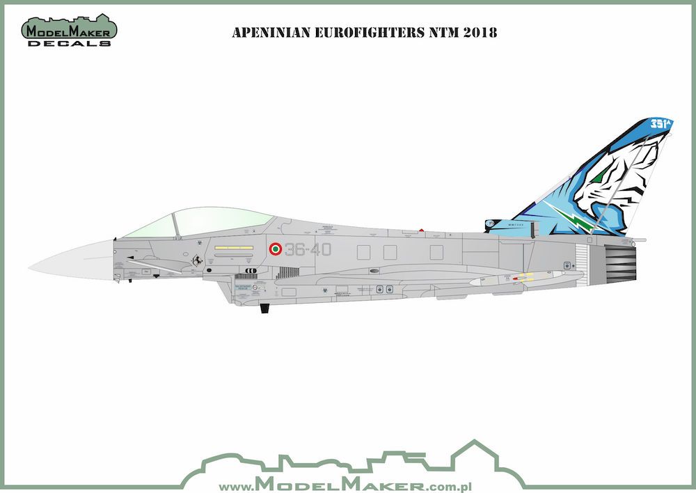 1:72 Apeninian Eurofighters NTM 2018