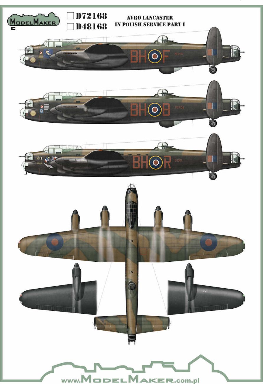 1:48 Avro Lancaster in Polish service part I