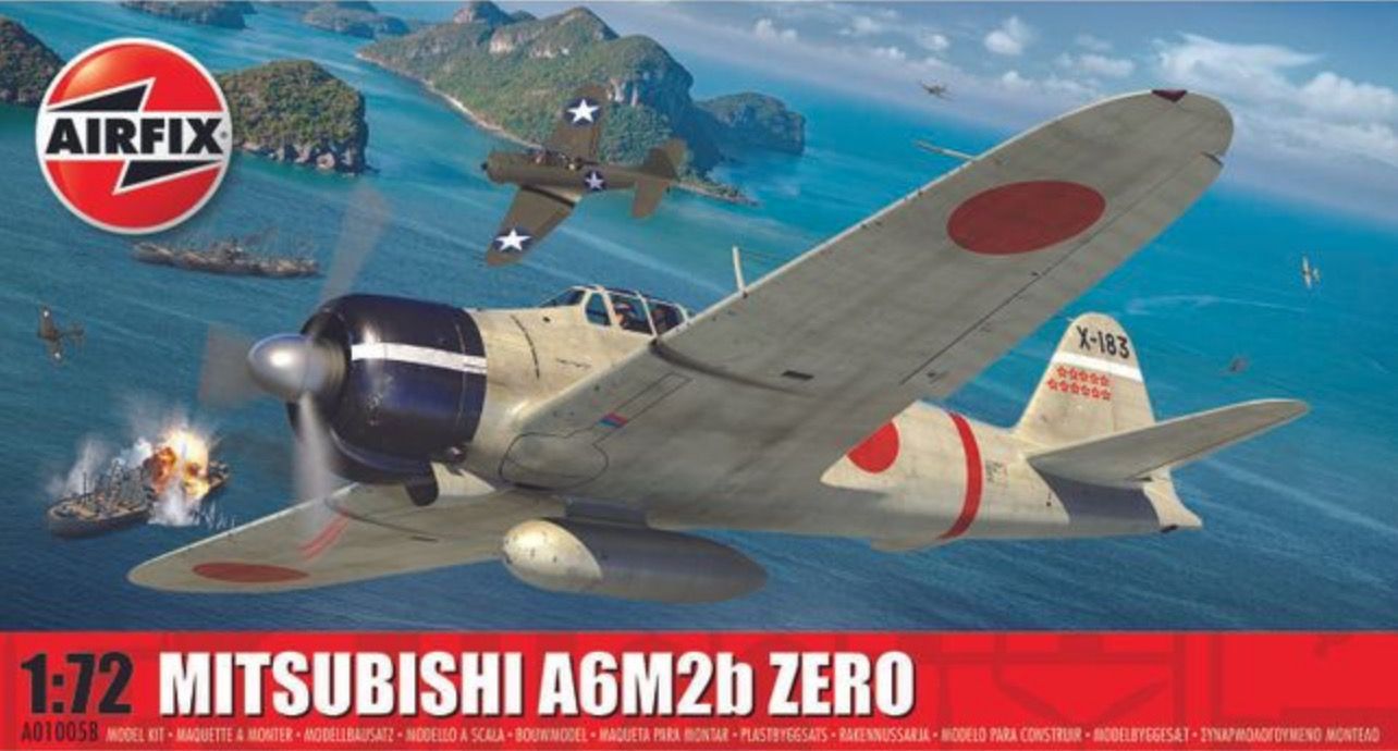 1:72 Mitsubishi A6M2b Zero