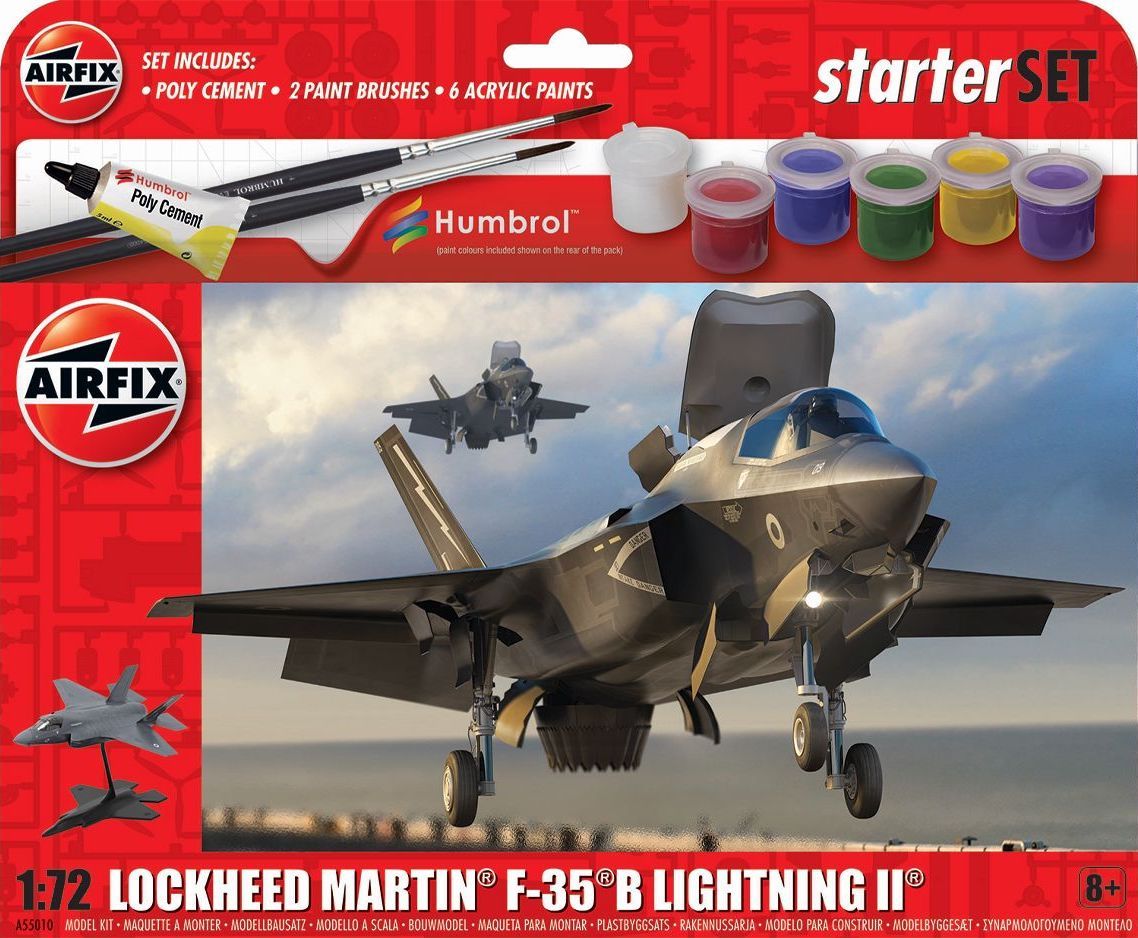 1:72 Lockheed Martin F-35B Lightning II Starter Set