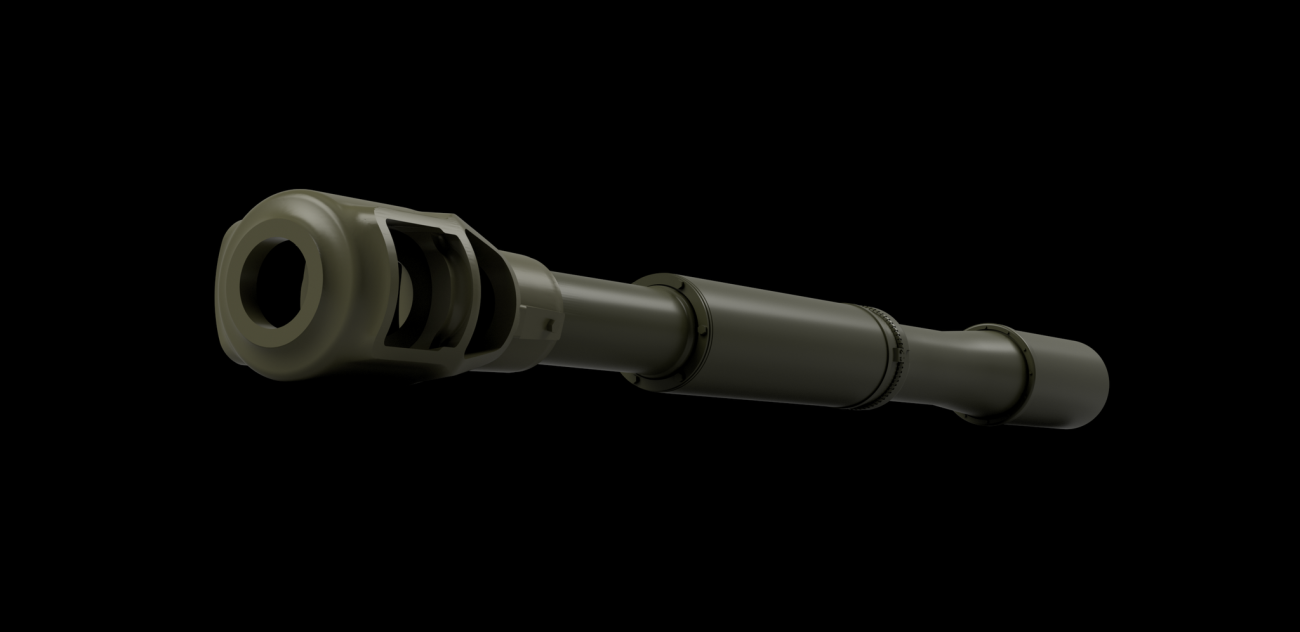 1:35 2A31 Gun barrel for SP Howitzer 2S1 “Gvozdika”