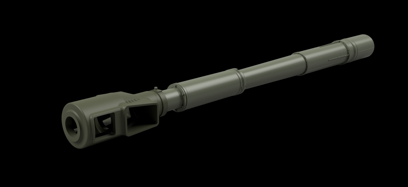 1:35 D-20 Gun barrel for SP Howitzer 2S3 “Akatsiya”