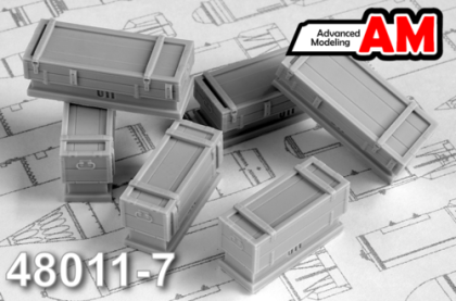 1:48 C-8 57 mm rocket transport box set