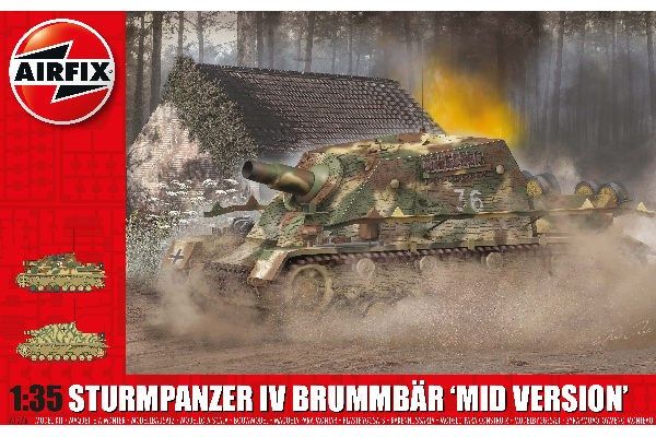 1:35 Sturmpanzer IV Brummbar (Mid Version)