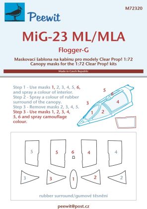 1:72 Mikoyan MiG-23ML/MLA Flogger-G