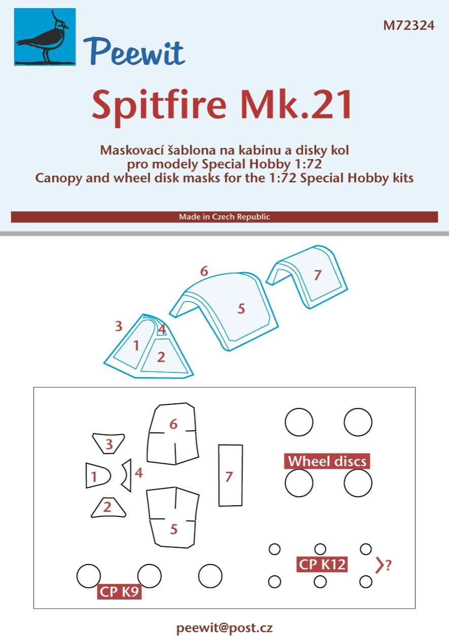 1:72 Supermarine Spitfire Mk.21