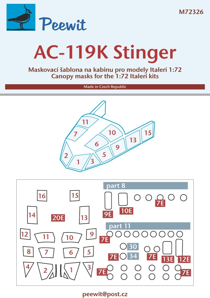 1:72 Fairchild AC-119K Stinger Gunship