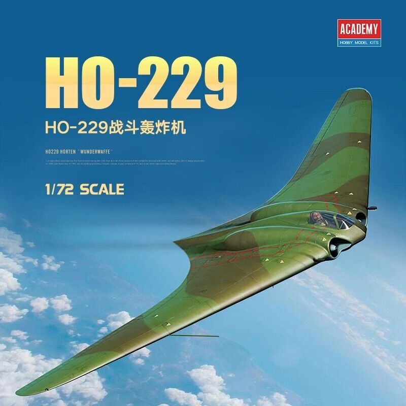 1:72 German WWII Horten Ho 229 