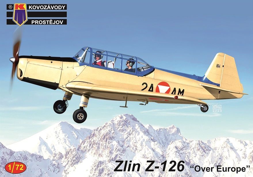 1:72 Zlin Z-126 „Over Europe“