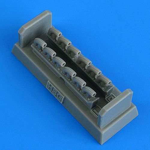 1:48 Bell P-39Q/N Airacobra exhaust