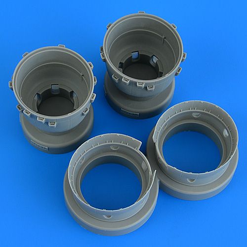 1:48 North-American B-25J Mitchell cowlings & cooling flaps