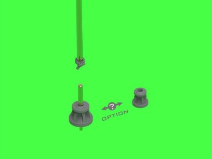 1:35 German WWII 2m rod antenna (for Fu 5 radio set) (1pc)