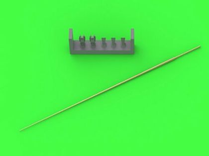 1:72 German WWII folding 2m rod antenna (for early PzKpfw II-IV) (1pc)