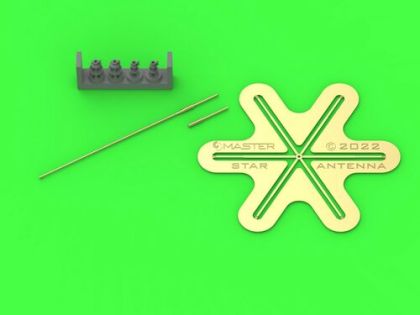 1:72 German WWII 1,8m star antenna (for command tanks) (1pc)