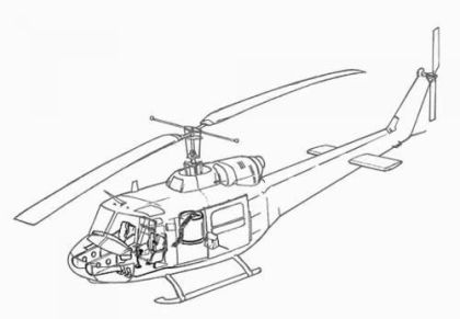 1:72 UH-1B - interior set for ITA