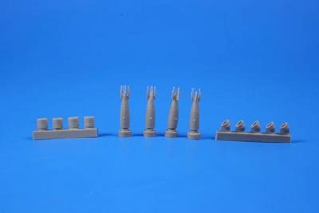 1:72 British G.P. 250lb. bomb Mk.IV (4 pcs)