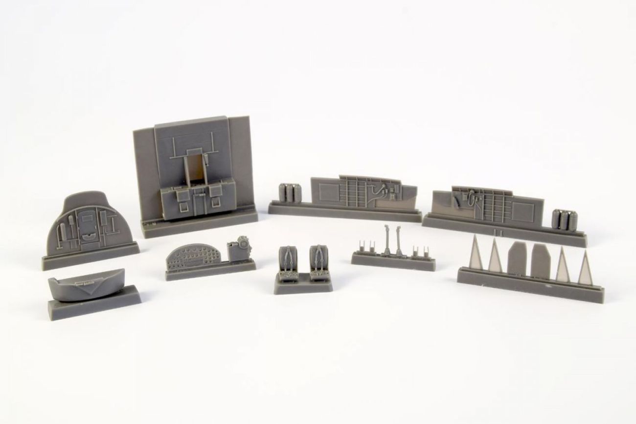 1:72 Boeing B-17G – Cockpit Set for Airfix