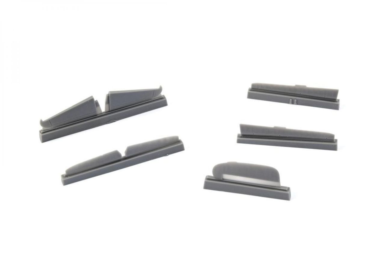 1:72 Ki-61-I Tei Hien Control Surface Set, for Hasegawa