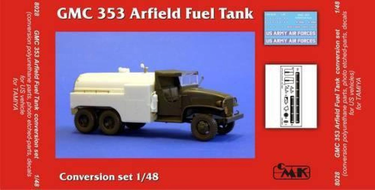 1:48  GMC 353 Airfield fuel tank conv. Set for TAM
