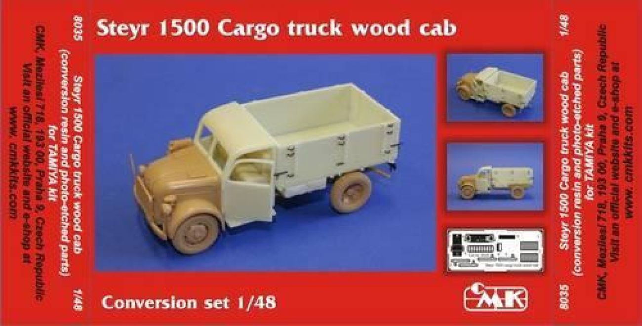 1:48 Steyr 1500 Cargo Truck wood cab.for TAM