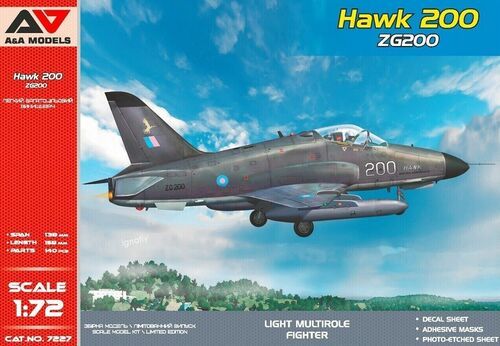 1:72 Hawk 200 ZG200 - Light Multirole Fighter