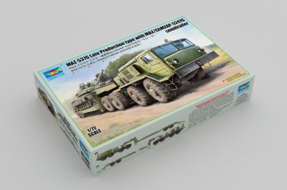 1:72 MAZ-537G Late Production type with MAZ/ChMZAP-5247G semitrailer