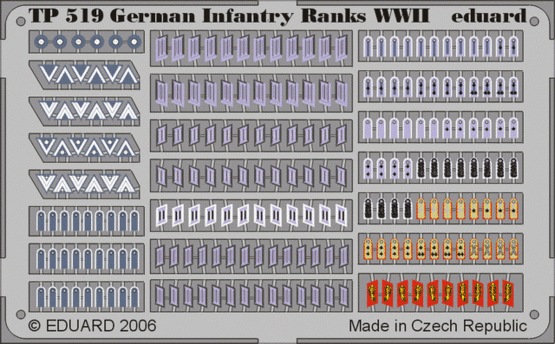 1:35 German Infantry Ranks WWII
