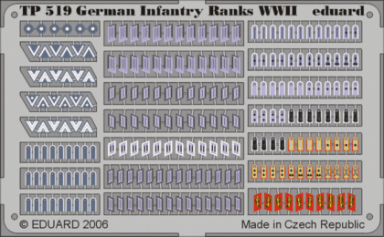 1:35 German Infantry Ranks WWII