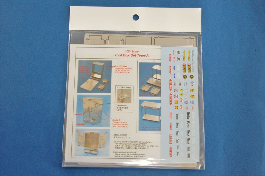 1:20 scale Tool Box Set A