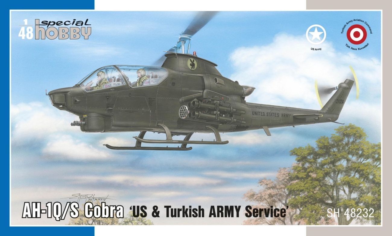 1:48 AH-1Q/S Cobra ‘US & Turkish Army Service’