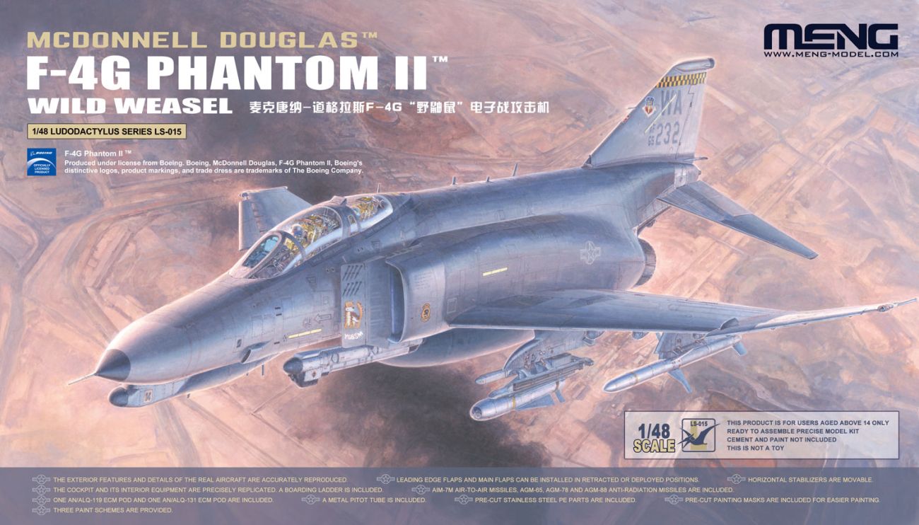 1:48 F-4G Phantom II Wild Weasel