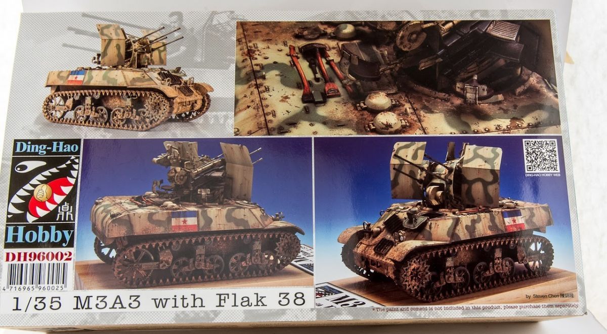 1:35 M3A3 with Flak 38