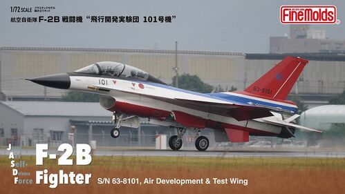 1:72 JASDF Mitsubishi F-2B S/N 63-8101, Air Development And Test Wing