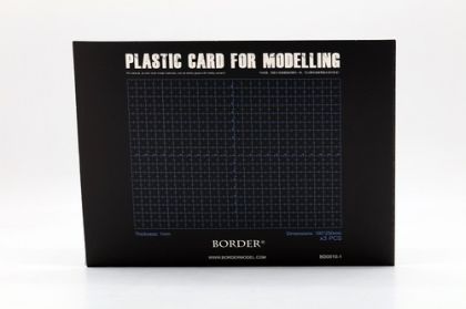 Plastic Card For Modelling 1mm (3 pcs.)